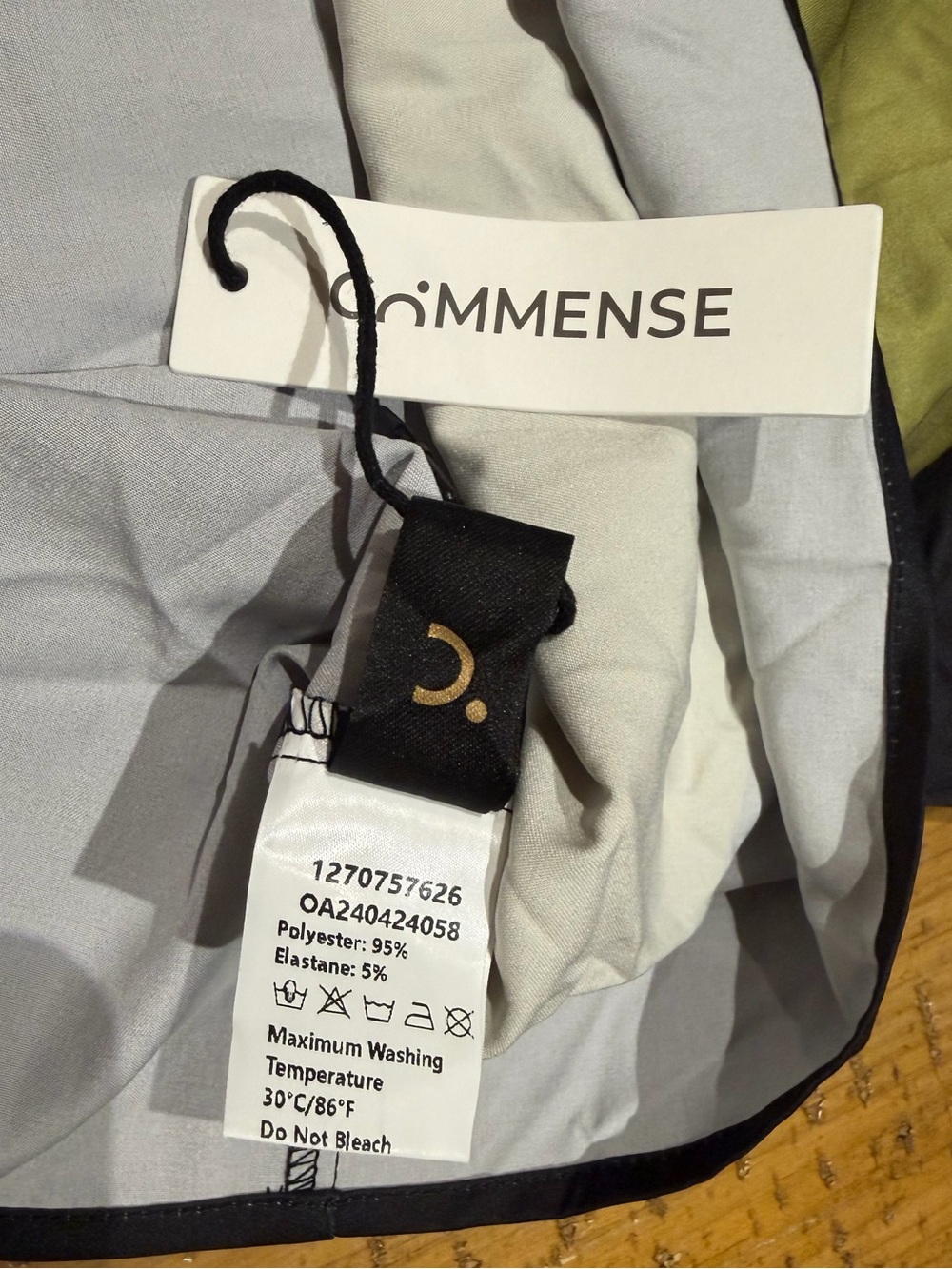Commense Strapless Maxi Dress in Olive, Black & Cream Floral: Small - Picture 6 of 7